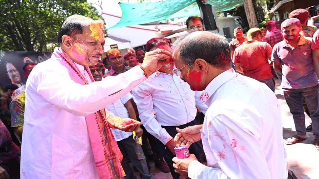 CM Vishnu Deo Sai Holi Celebration