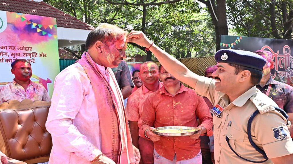 CM Vishnu Deo Sai Holi Celebration