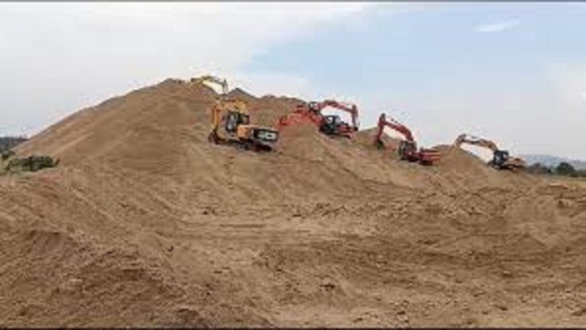 Illegal Sand Mining Action
