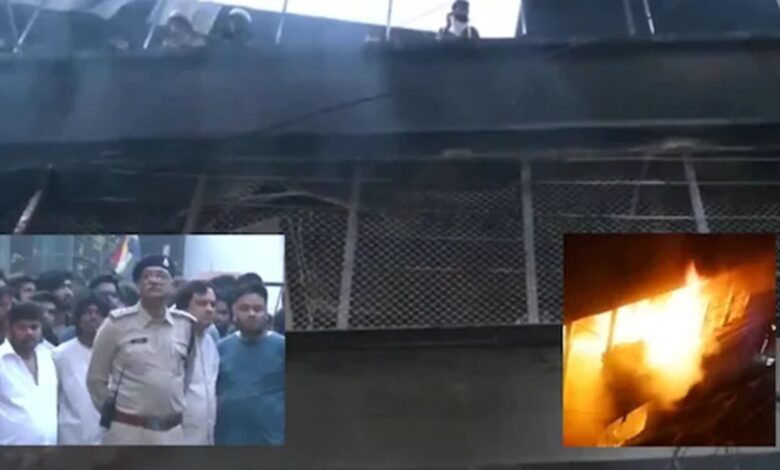 Indore EV Car Fire Incident