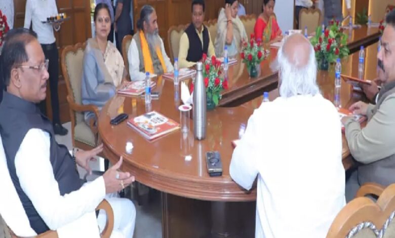 Vishnu Deo Sai Delhi Meeting