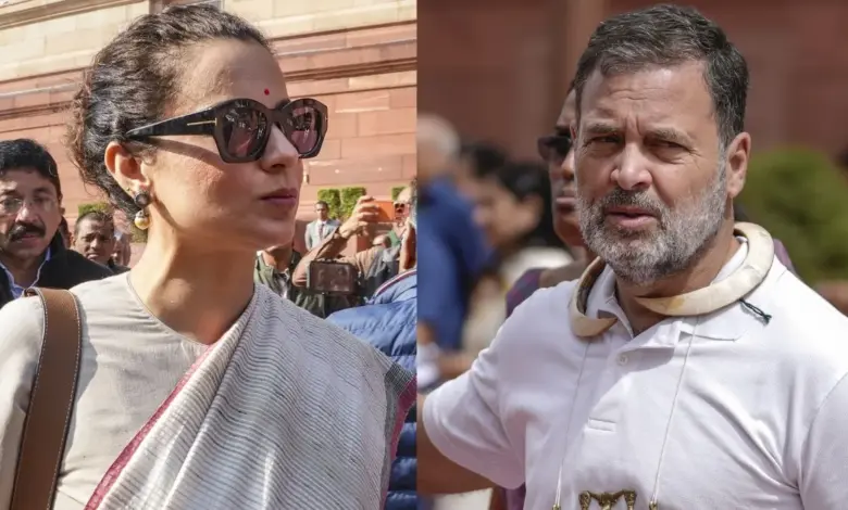 Kangana Ranaut Rahul Gandhi Controversy