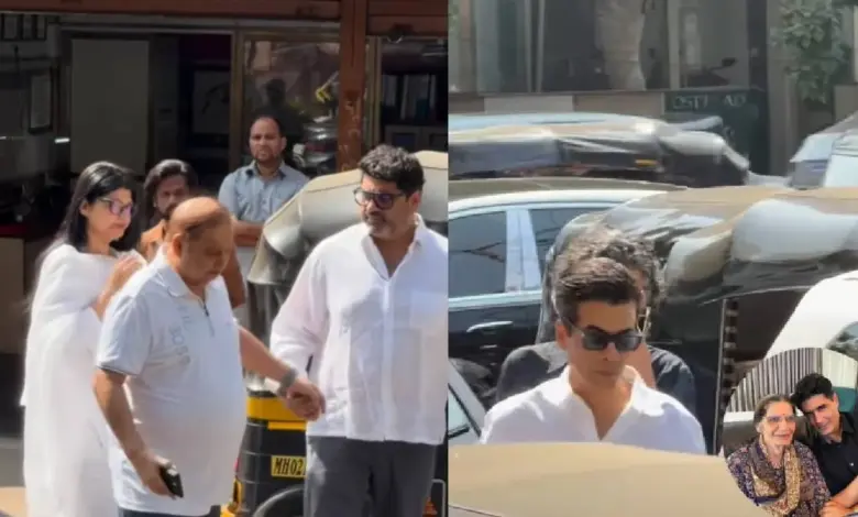 Manish Malhotra Mother Funeral