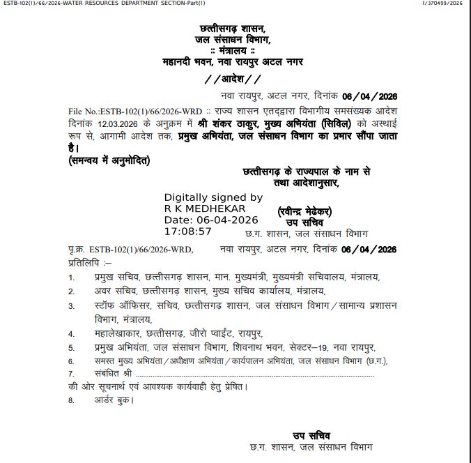 Chhattisgarh Water Resources Department