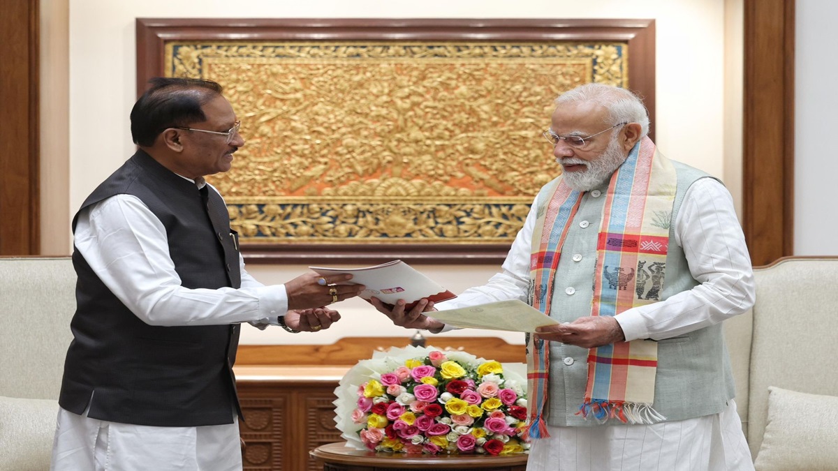 CM Vishnu Deo Sai PM Modi Meeting