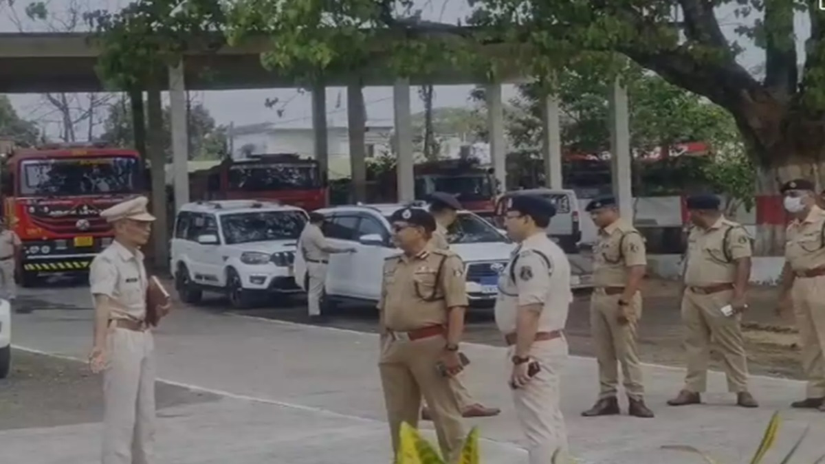 DGP Arun Dev Gautam Raigarh Visit