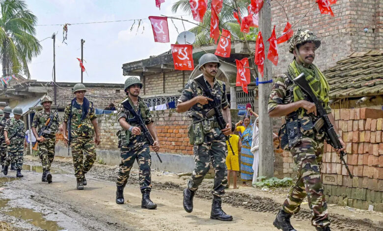 Fears of violence during polling in Bengal