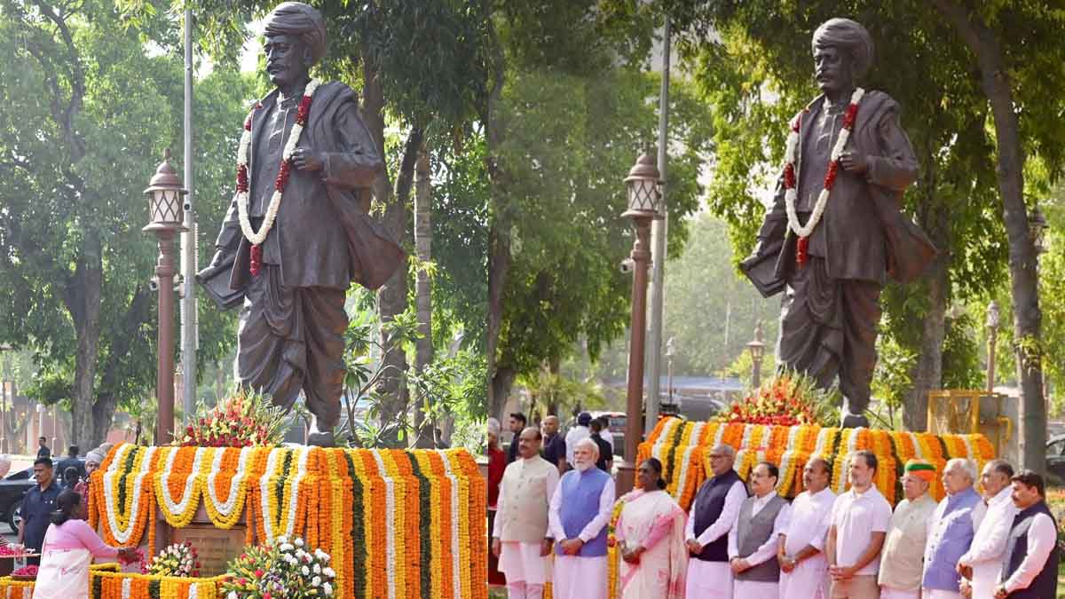 PM Modi pays tribute to Mahatma Jyotirao Phule, launches 200th birth anniversary celebrations.
