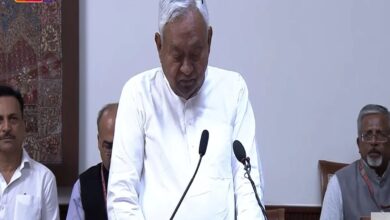 Nitish Kumar Rajya Sabha Oath