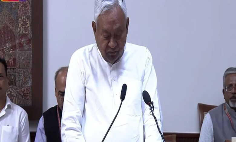 Nitish Kumar Rajya Sabha Oath