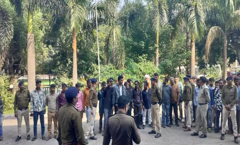 Raipur Police Action