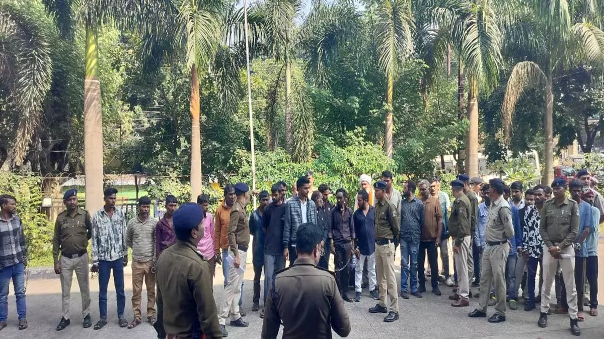 Raipur Police Action