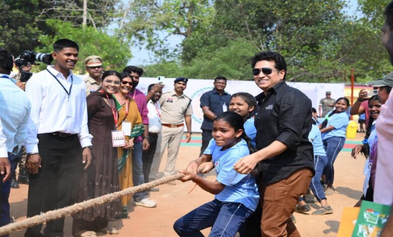 Sachin Tendulkar Bastar Visit