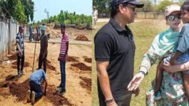 Sachin Tendulkar in Dantewada