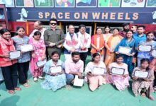 Space on Wheels ISRO