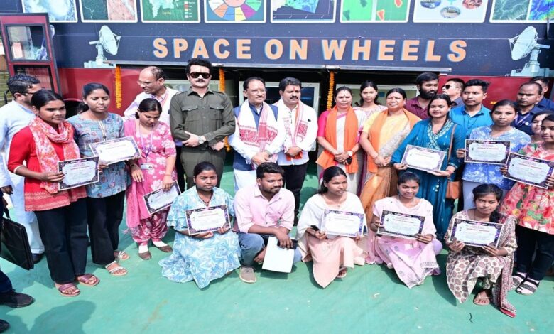 Space on Wheels ISRO