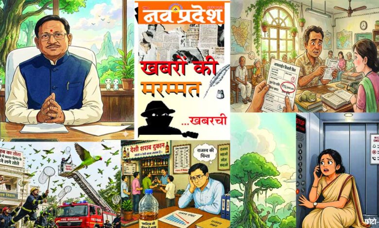 khabaron kee marammat: pendensee nipataon nahin to khud nipat jao