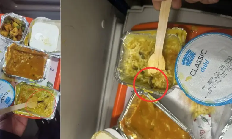 Vande Bharat Train Food Controversy
