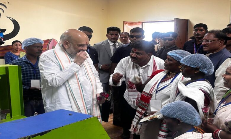 Amit Shah Bastar Visit