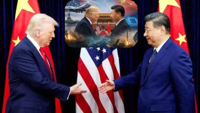 Trump surrenders to China