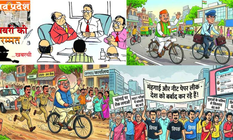 khabron ki marammat : upekshit naukarshahi ka giroh sakriya