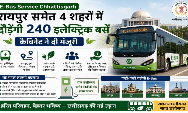 E-Bus Service Chhattisgarh