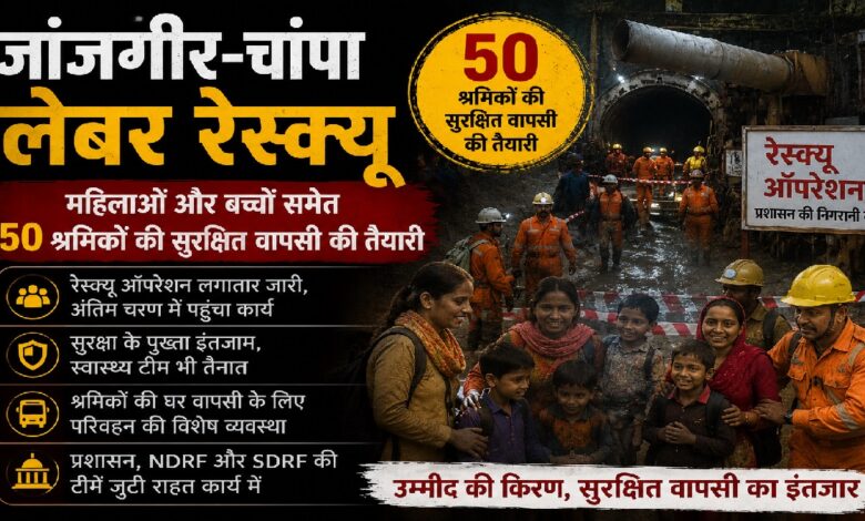 Janjgir Champa-Labour Rescue