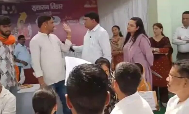 Mandir Hasaud Political Clash