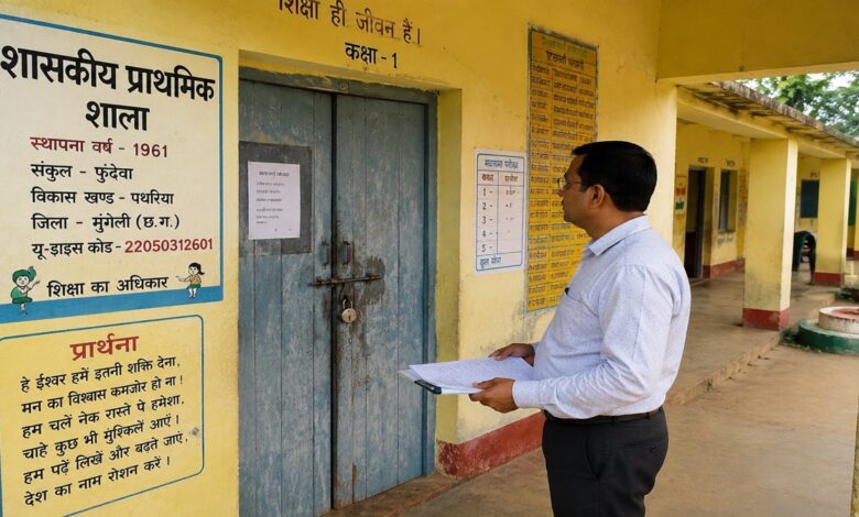 Mungeli School Inspection News