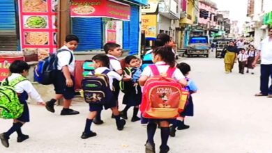 The smile of children is getting lost as their childhood is being crushed under the burden of school bags