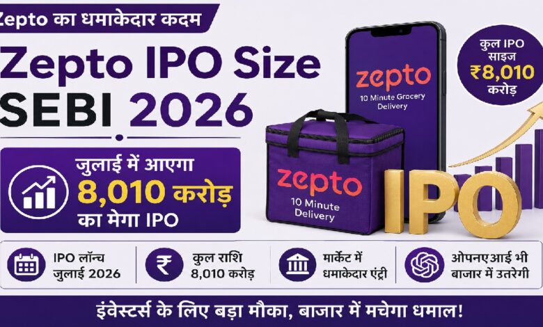 Zepto IPO Size SEBI 2026