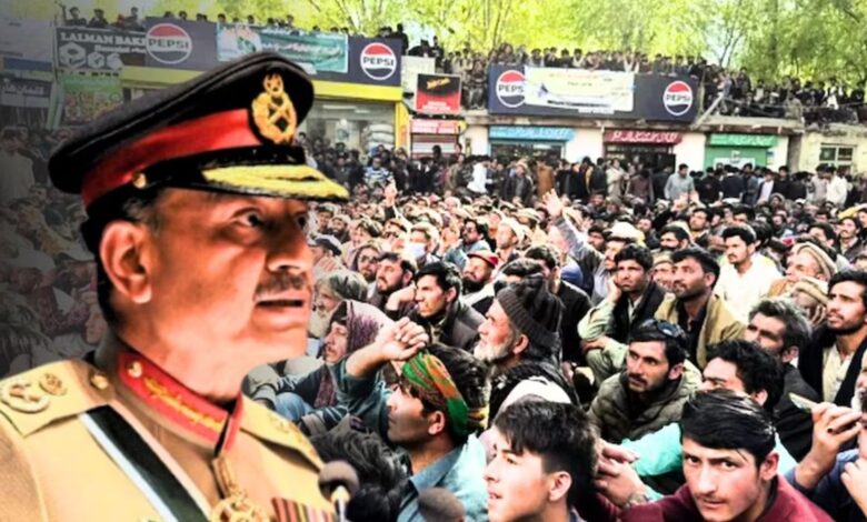 PoK Protest