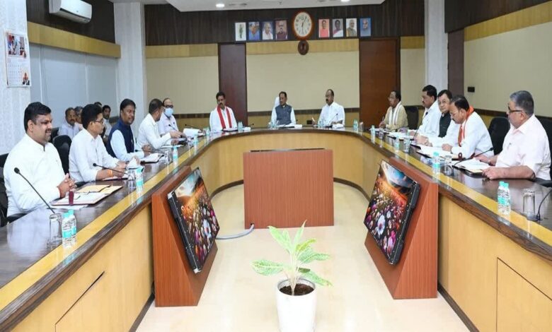 Vishnu Deo Sai Cabinet Meeting