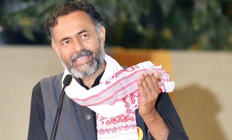 Yogendra Yadav's inflammatory statement