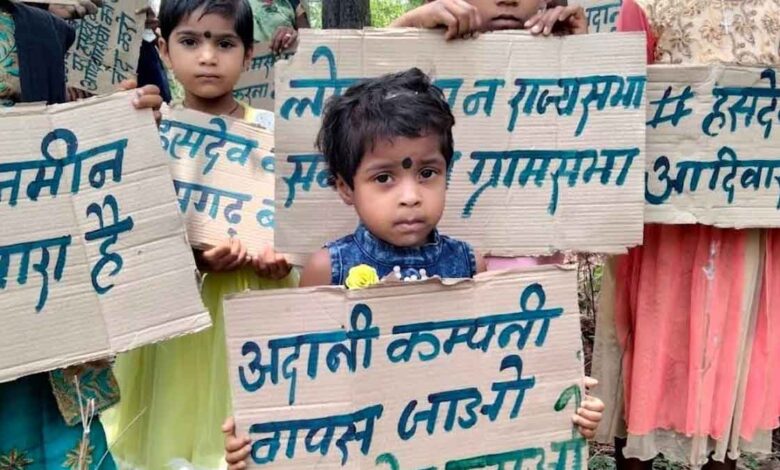 Hasdeo Bachao Andolan, Save Hasdeo forest, Hasdeo Aranya coal mining, Hasdeo forest protest, Parsa coal block, Chhattisgarh environment news,