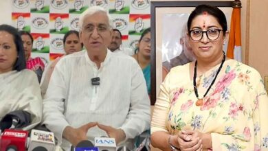 Smriti Irani in Chhattisgarh