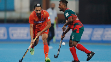 Despite Jaskaran Singh’s five goals, Bailadila Bulls fall short of a win as Sanskardhani Strikers force a 5-5 draw.