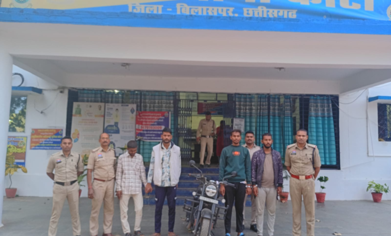 Four accused arrested for a life-threatening knife attack stemming from an old enmity; action taken by Kota Police.
