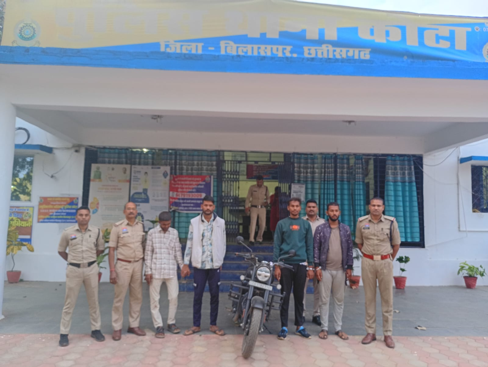 Four accused arrested for a life-threatening knife attack stemming from an old enmity; action taken by Kota Police.